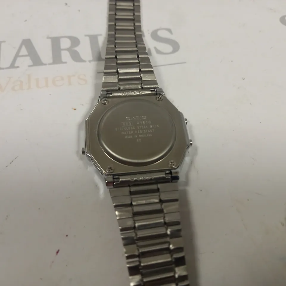 CASIO STAINLESS STEEL DIGITAL WATCH
