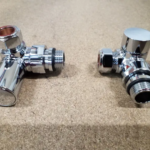 CORNER VERTICAL 2 PIECE RADIATOR VALVE