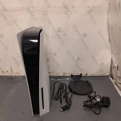UNBOXED SONY PS5 IN WHITE WITH HDMI AND POWER CABLE