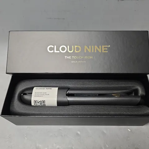 BOXED CLOUD NINE THE TOUCH IRON GOLD EDITION 
