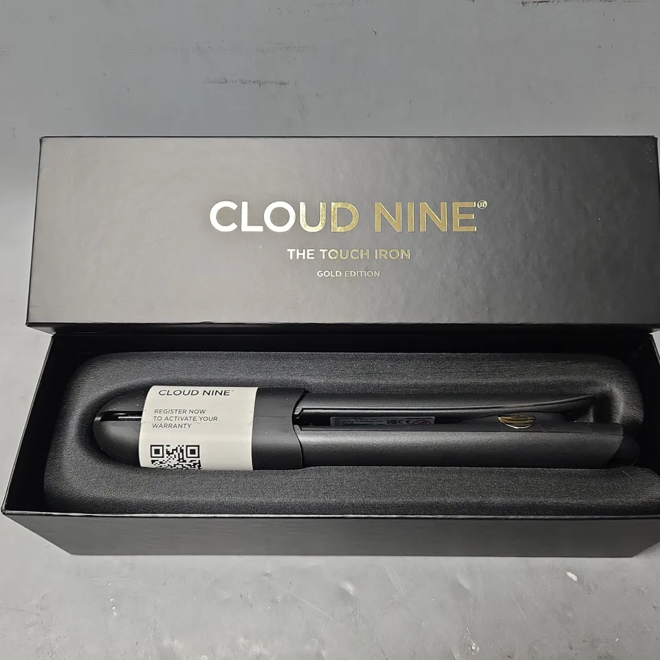 BOXED CLOUD NINE THE TOUCH IRON GOLD EDITION 