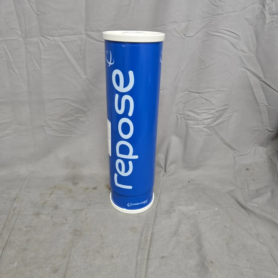 REPOSE MANUAL PUMP – BLUE CYLINDER WITH BOX 