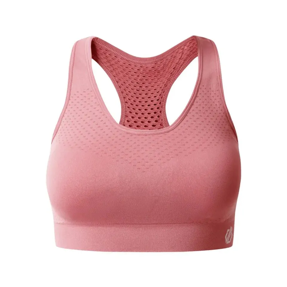 BRAND NEW REGATTA SPORTS BRA DON'T SWEAT IT III PEACH BLOOM SMALL