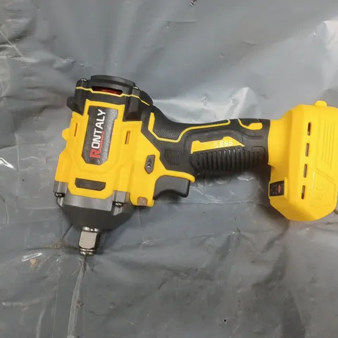 RONTALY CORDLESS BRUSHLESS IMPACT WRENCH DRILL IN YELLOW
