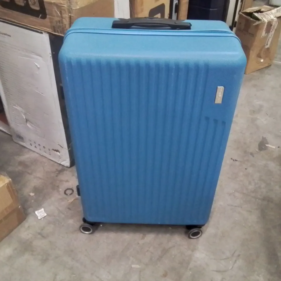 LARGE SUITCASE BLUE
