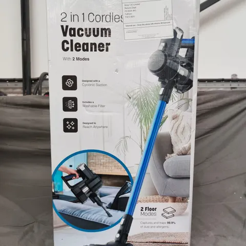 KEPLIN 2-IN-1 CORDLESS VACUUM CLEANER – BOXED