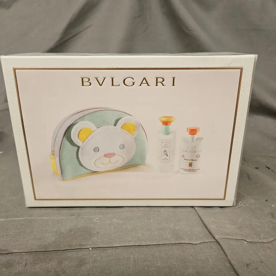 SEALED BVLGARI PETITS ET MAMANS EAU DE TOILETTE GIFT SET