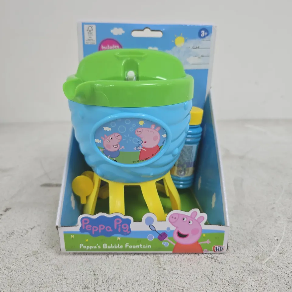 PEPPA PIG BUBBLE FOUNTAIN TOY