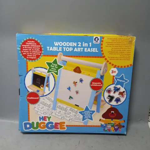 HEY DUGGEE WOODEN TABLE TOP EASEL