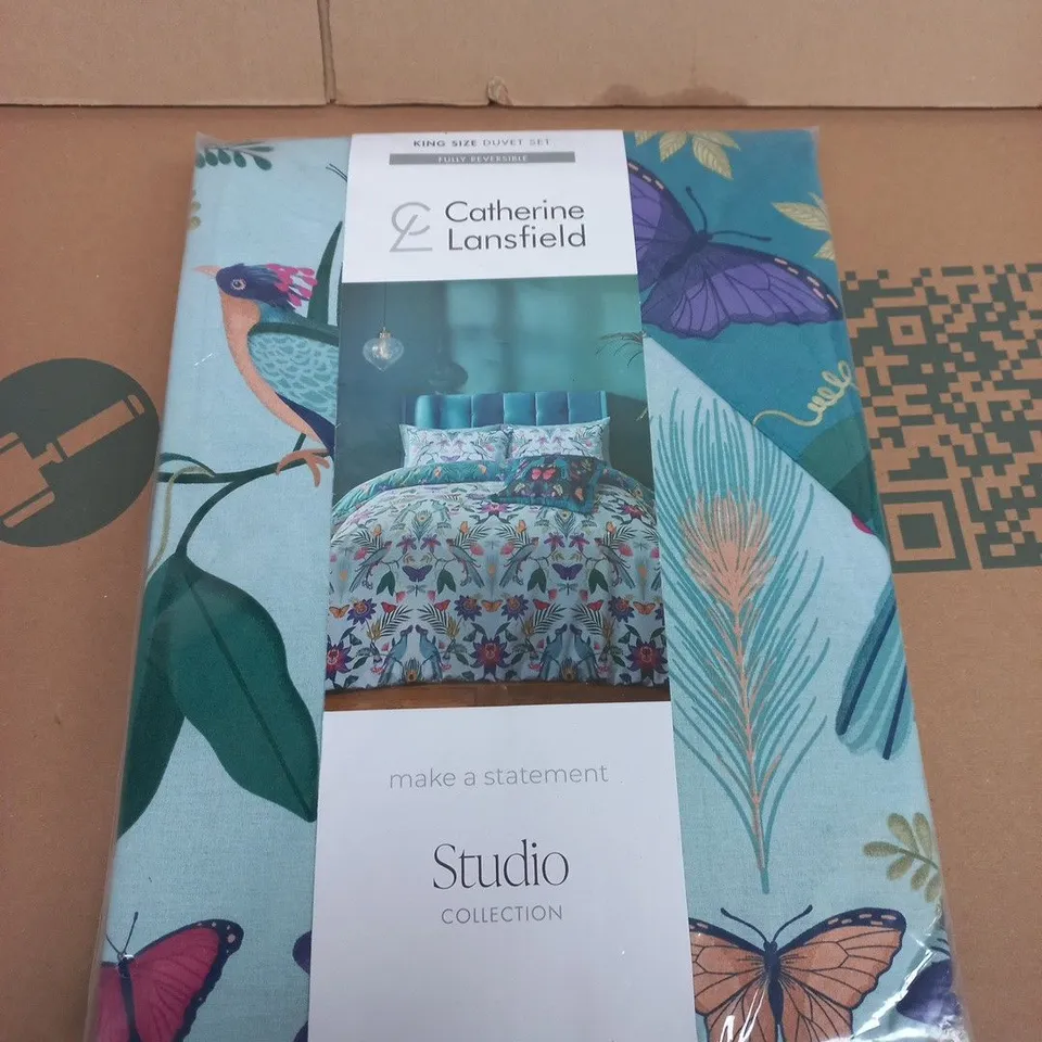 CATHERINE LANSFIELD STUDIO COLLECTION KING SIZE DUVET SET