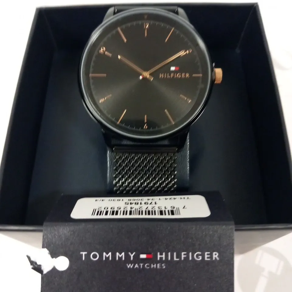 BOXED TOMMY HILFIGER HENDRIX MENS WRIST WATCH
