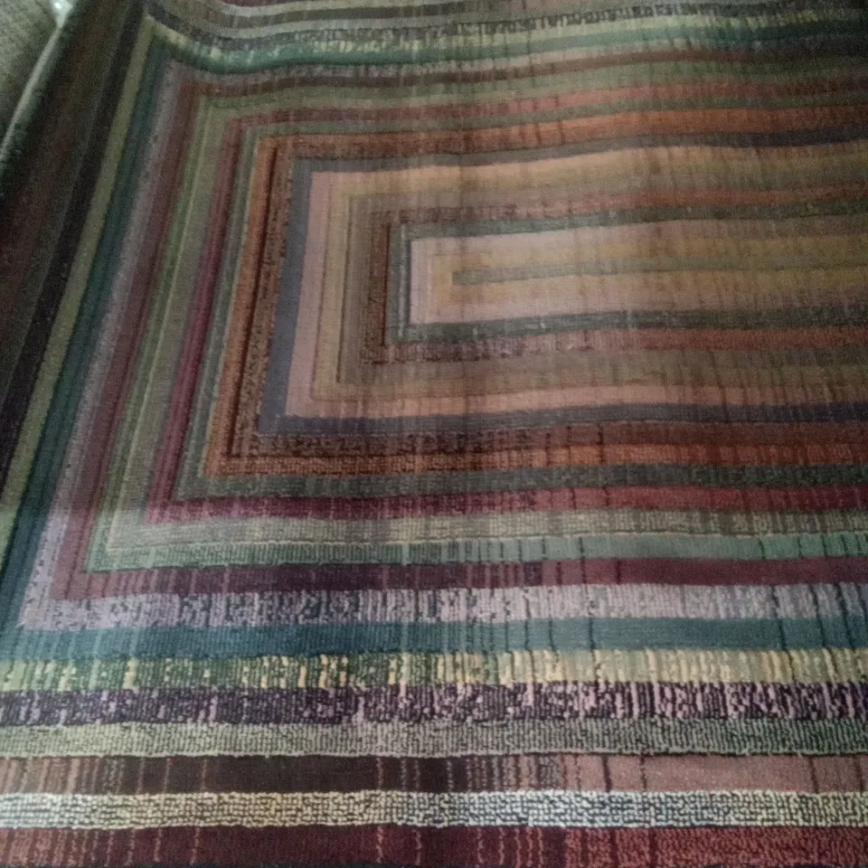 100% POLYPROPYLENE MULTICOLOURED RUG 90X160CM