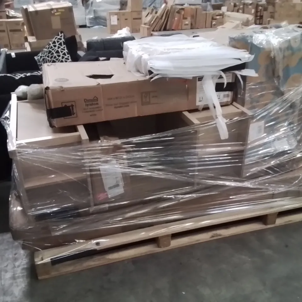 PALLET OF INCOMPLETE FURNITURE SETS