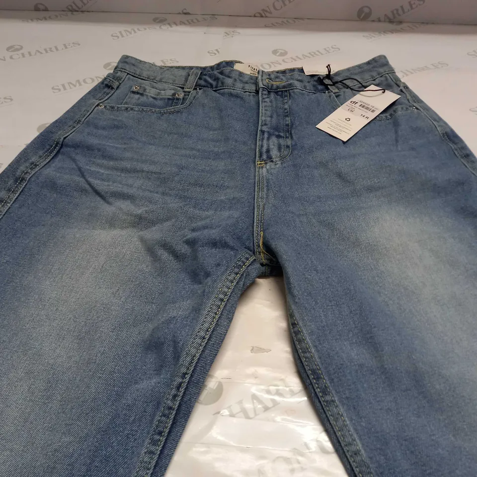 FIRETRAP MOM JEANSIN BLUE WASH - 14R