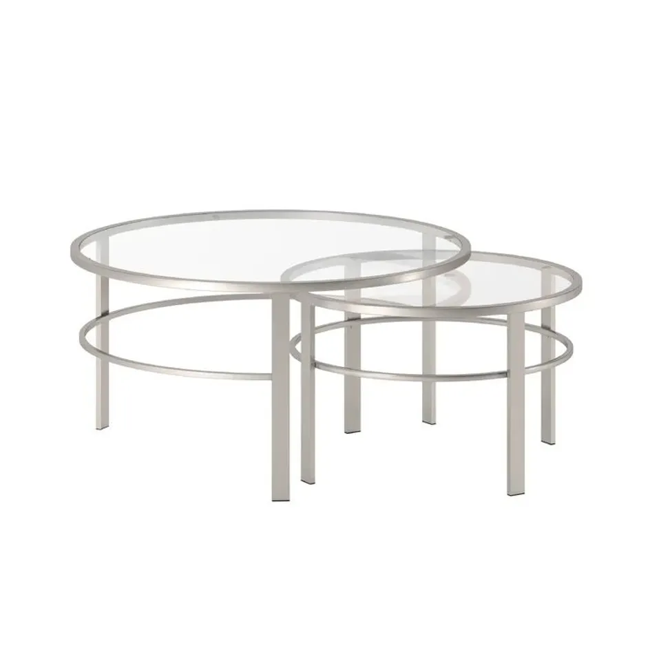 BOXED EVA NESTING 2 PIECE COFFEE TABLE SET 