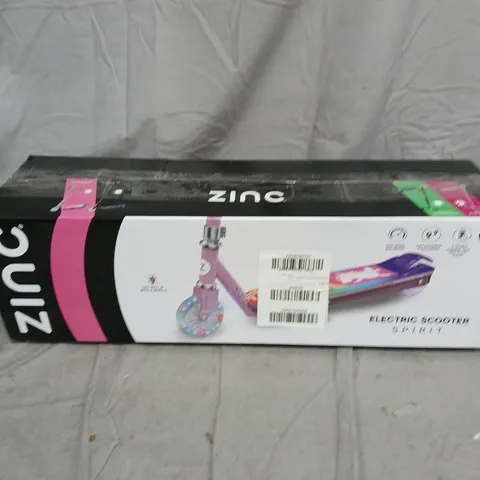 ZINC SPIRIT KIDS ELECTRIC SCOOTER - PINK