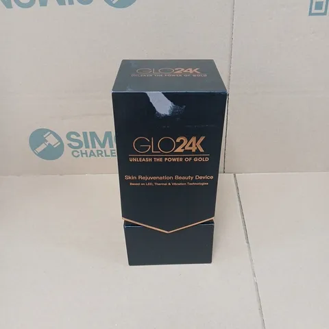 GLO24K SKIN REJUVENATION BEAUTY DEVICE BOXED