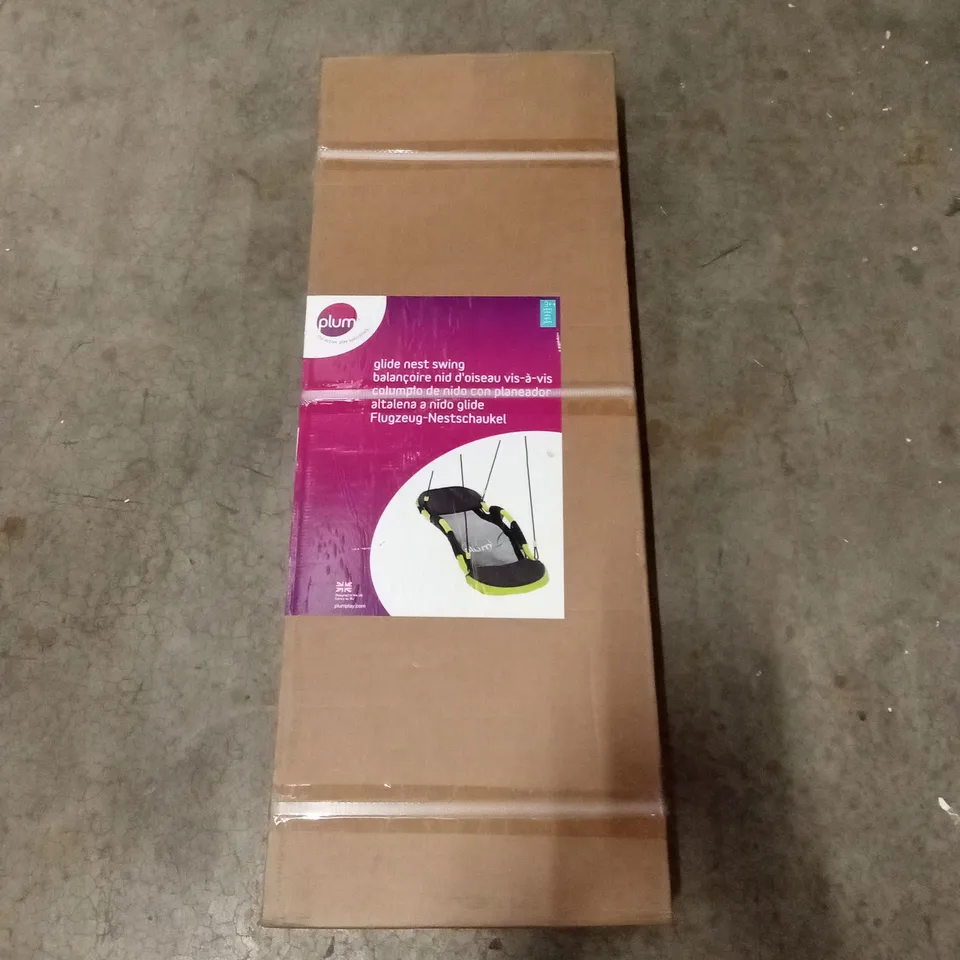 BOXED PLUM GLIDE NEST SWING