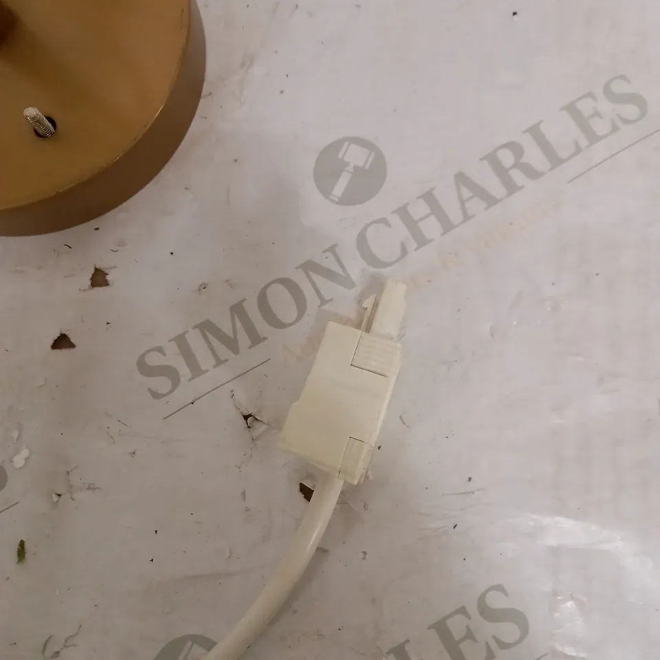 BRASS SPOTLIGHT CEILING LIGHT WITH 5 LIGHTS