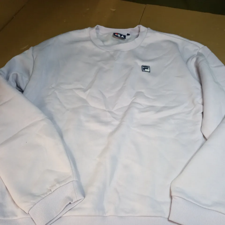 FILA CREW NECK SWEATER IN LILAC - XL