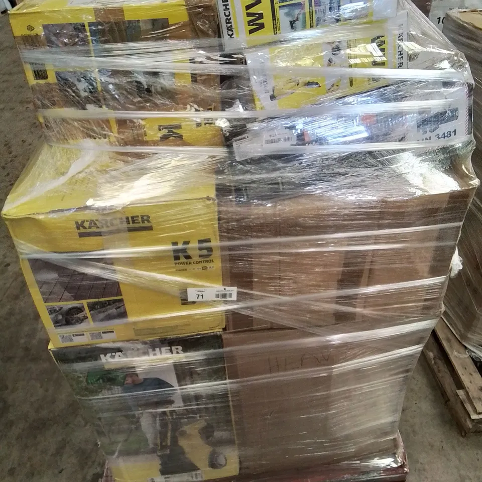 PALLET OF APPROXIMATELY 21 UNPROCESSED RAW RETURN HOUSEHOLD AND ELECTRICAL GOODS TO INCLUDE;