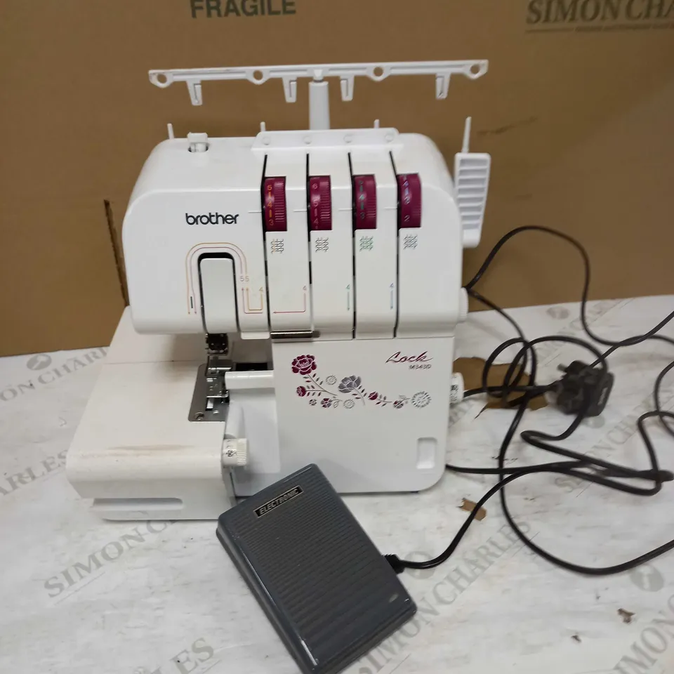 BROTHER M343D OVERLOCK MACHINE