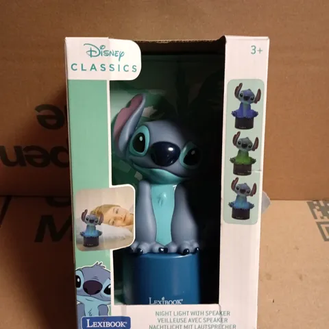 LEXIBOOK DISNEY CLASSICS NIGHT LIGHT WITH SPEAKER – STITCH (LILO & STITCH)