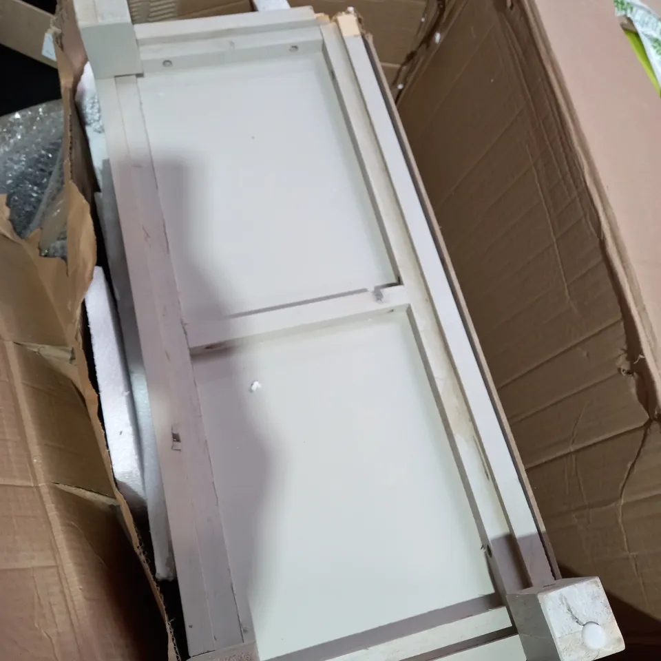 BOXED SEATTLE COMPACT SIDEBOARD GREY/OAK (1 BOX)