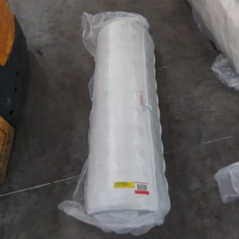 BAGGED 4' SMALL DOUBLE MEMORY FOAM SPRUNG OPEN COIL MATTRESS
