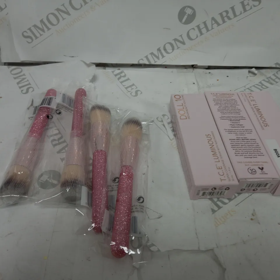 3 X T.C.E LUMINOUS DOLL 10 WITH 4 x BRUSHES