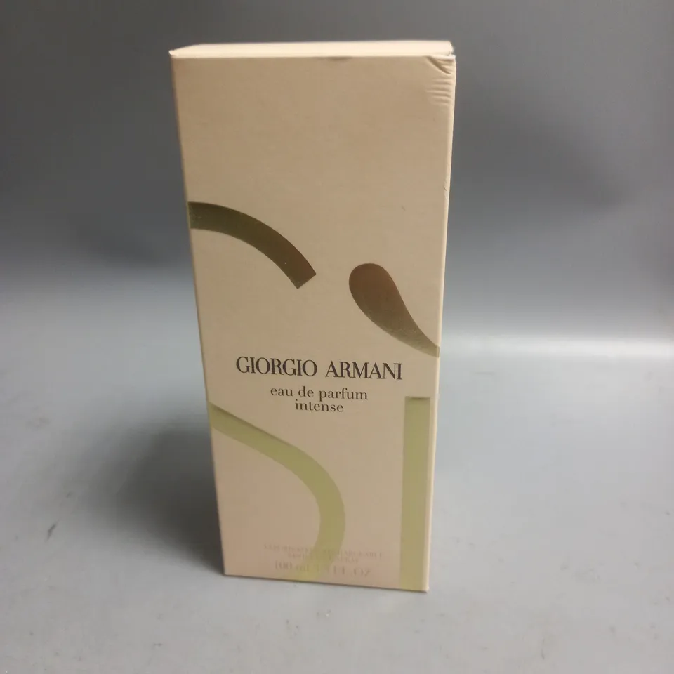 BOXED GIORGIO ARMANI INTENSE EAU DE PARFUM 100ML