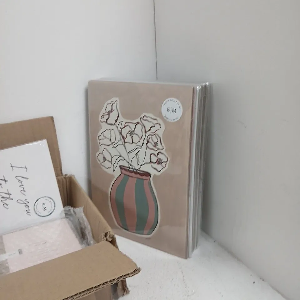 BOX OF EMILY M ART AND DESIGN PRINTS – A LARGE SELECTION IN DIFFERENT SIZES