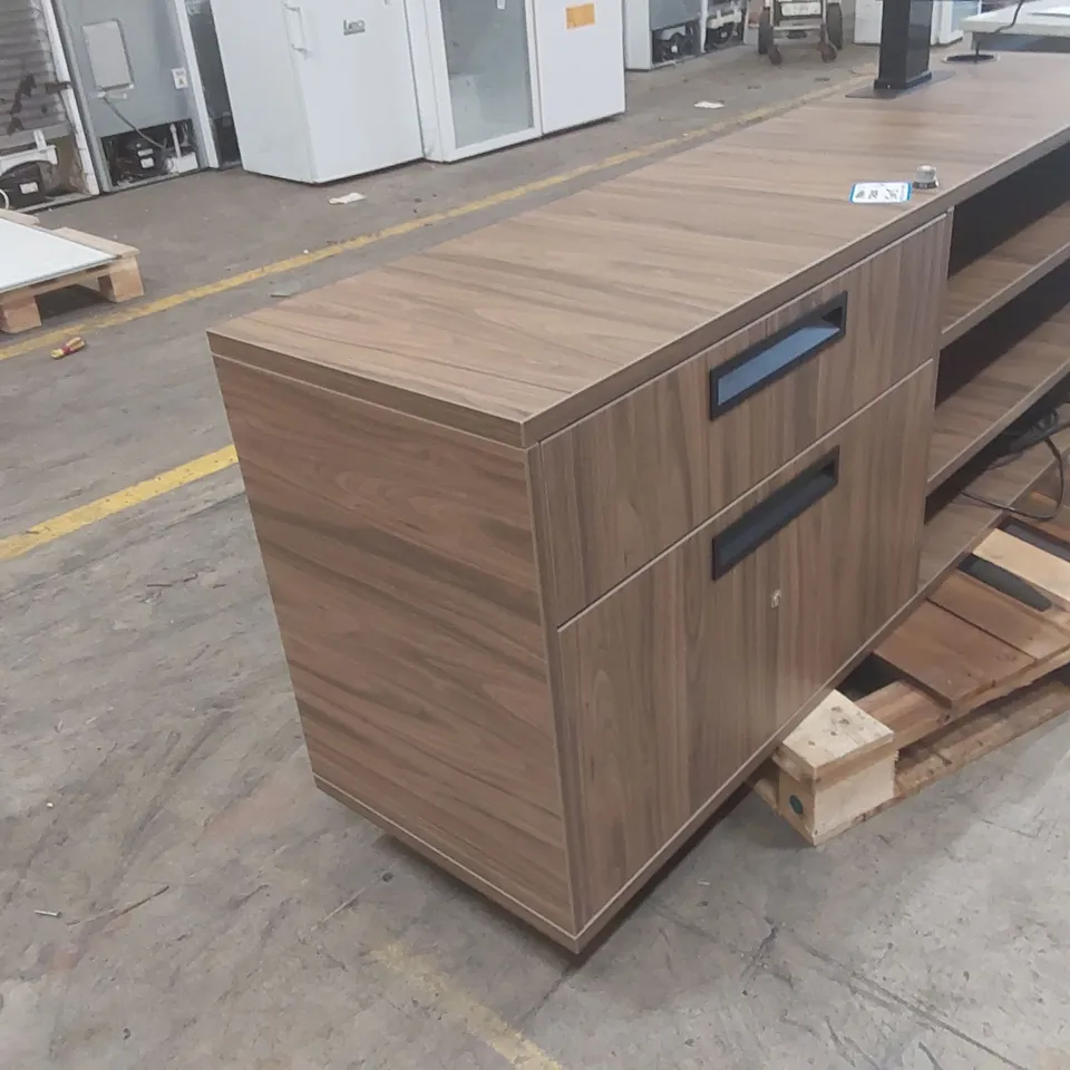 EXECUTIVE OFFICE DESK STORAGE CABINET