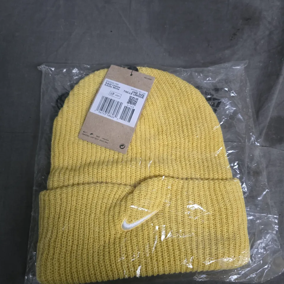 Nike Knit Beanie – Yellow, One Size