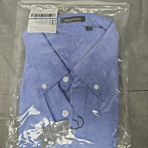 HISDERN SHIRT IN BLUE SIZE 2XL