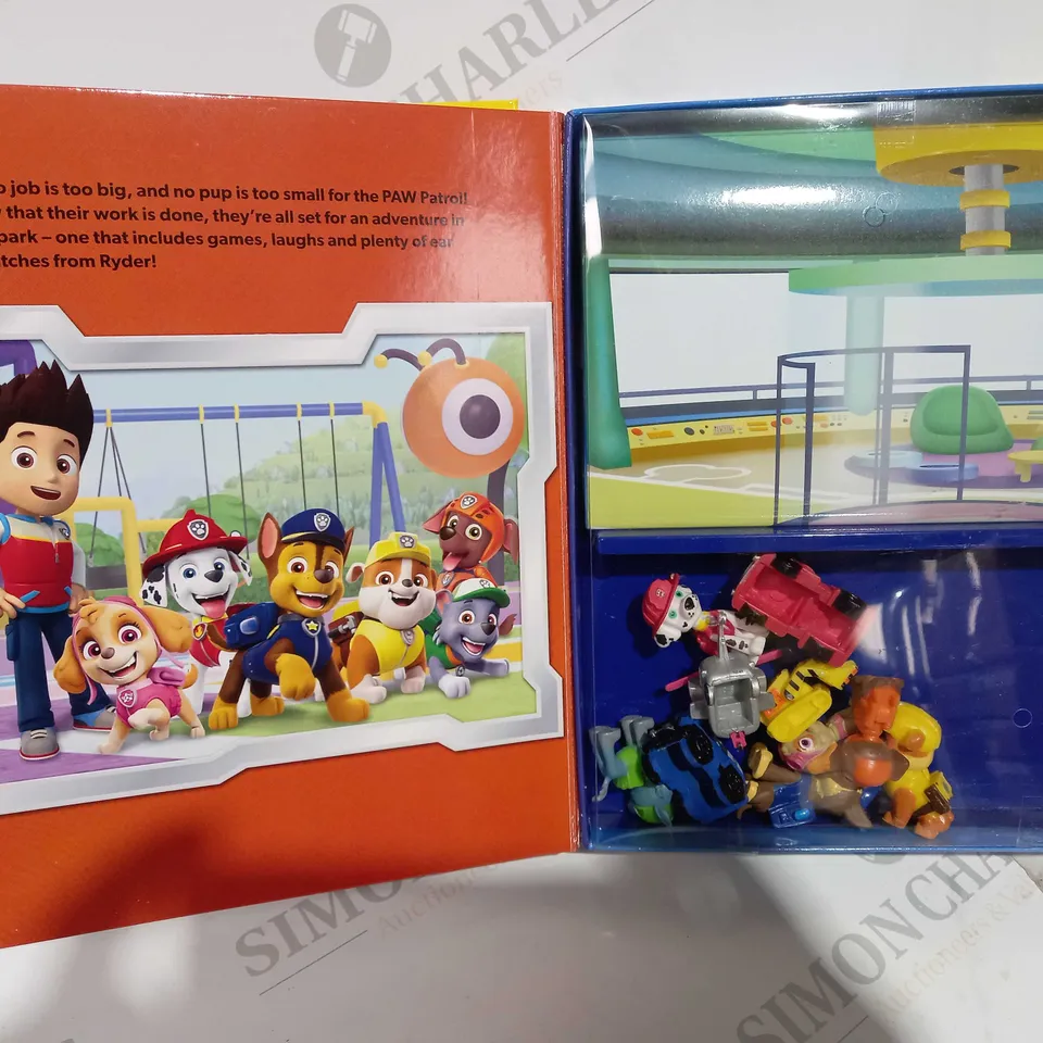 BOX OF 5 MY BUSY BOOKS PUP PATROL STORYBOOK WITH FIGURINES AND PLAYMAT