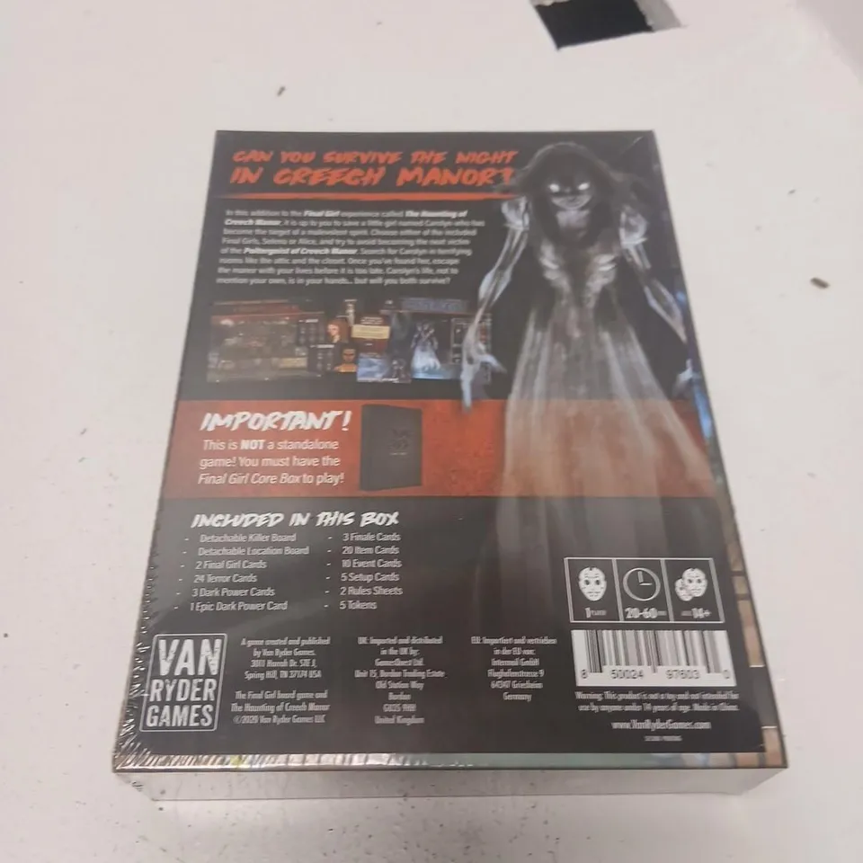 FINAL GIRL EXPANSION BOX – NOT A STANDALONE GAME (VAN RYDER GAMES)