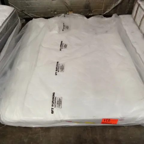 QUALITY BAGGED 7 LAYER MEMORY FOAM COMFORT HYBRID BONNELL SPRUNG 150cm KING SIZE MATTRESS