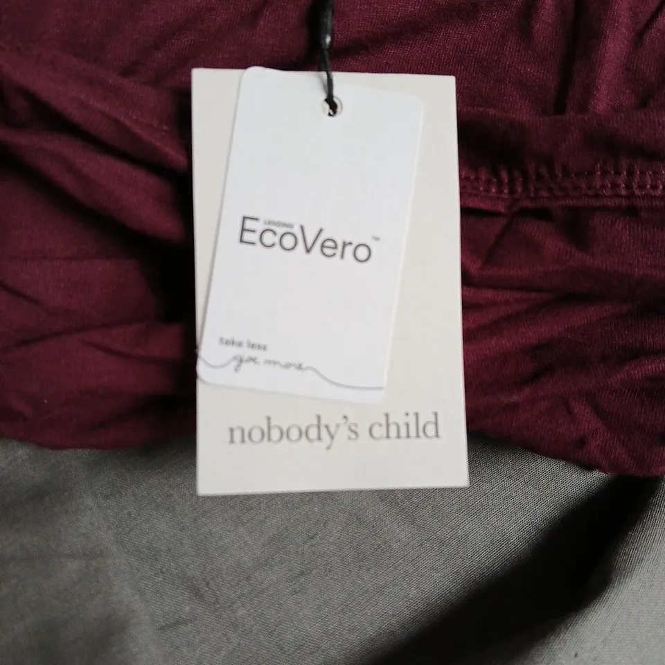 NOBODY'S CHILD JUMPSUIT PURPLE – UK 10 (EU 36, US 4)