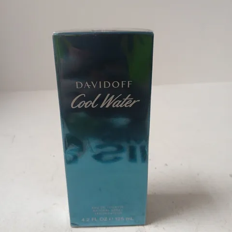 BOXED DAVIDOFF "COOL WATER" EAU DE TOILETTE SPRAY 125ML