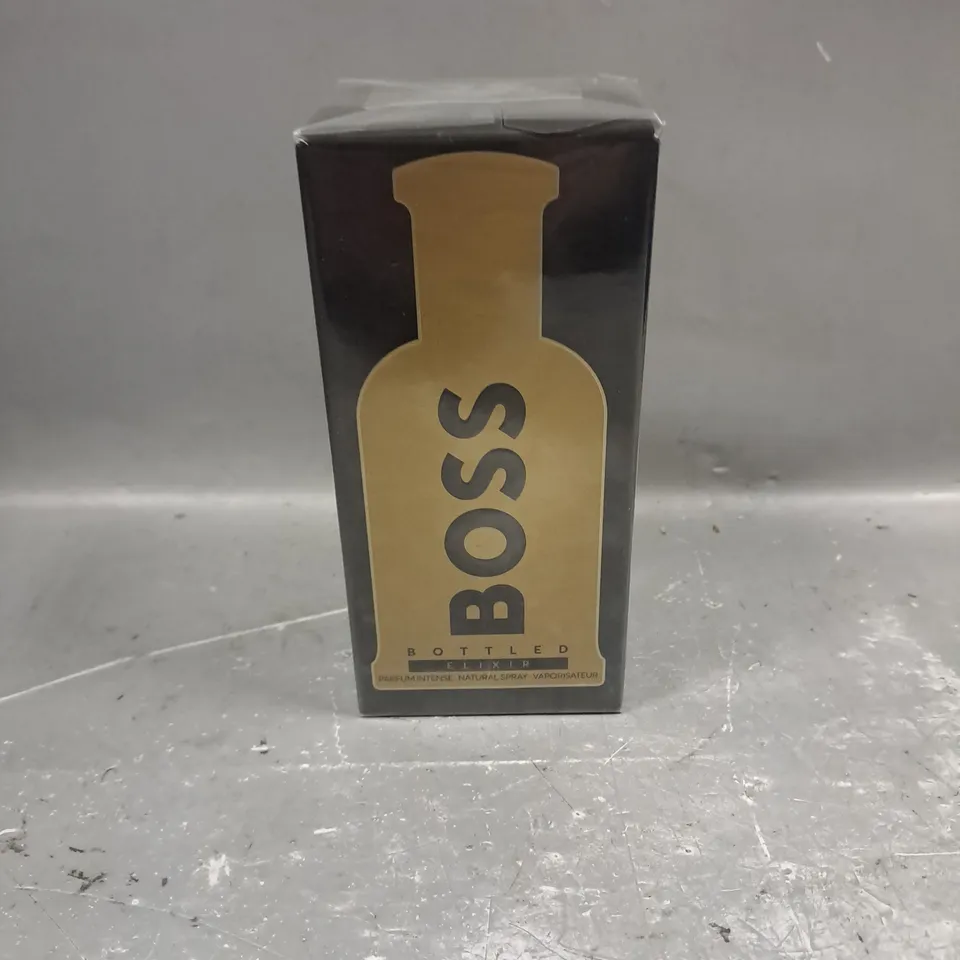 BOXED AND SEALED BOSS BOTTLED ELIXIR PARFUM INTENSE 100ML