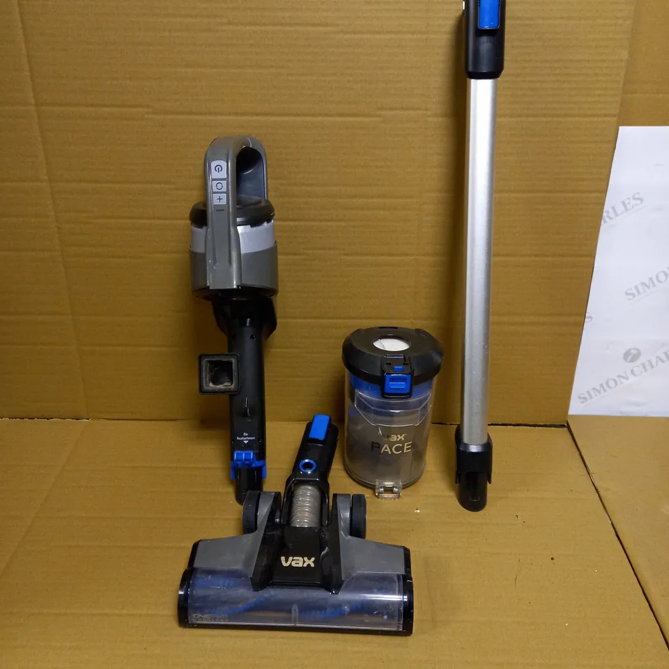 VAX PACE CORDLESS VACUUM CLEANER 