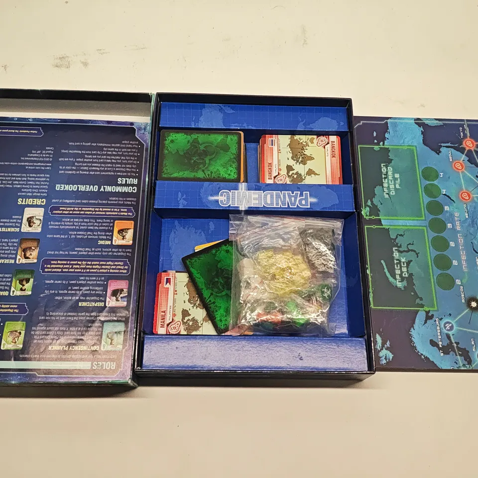 PANDEMIC BOARD GAME – COMPLETE BOXED SET