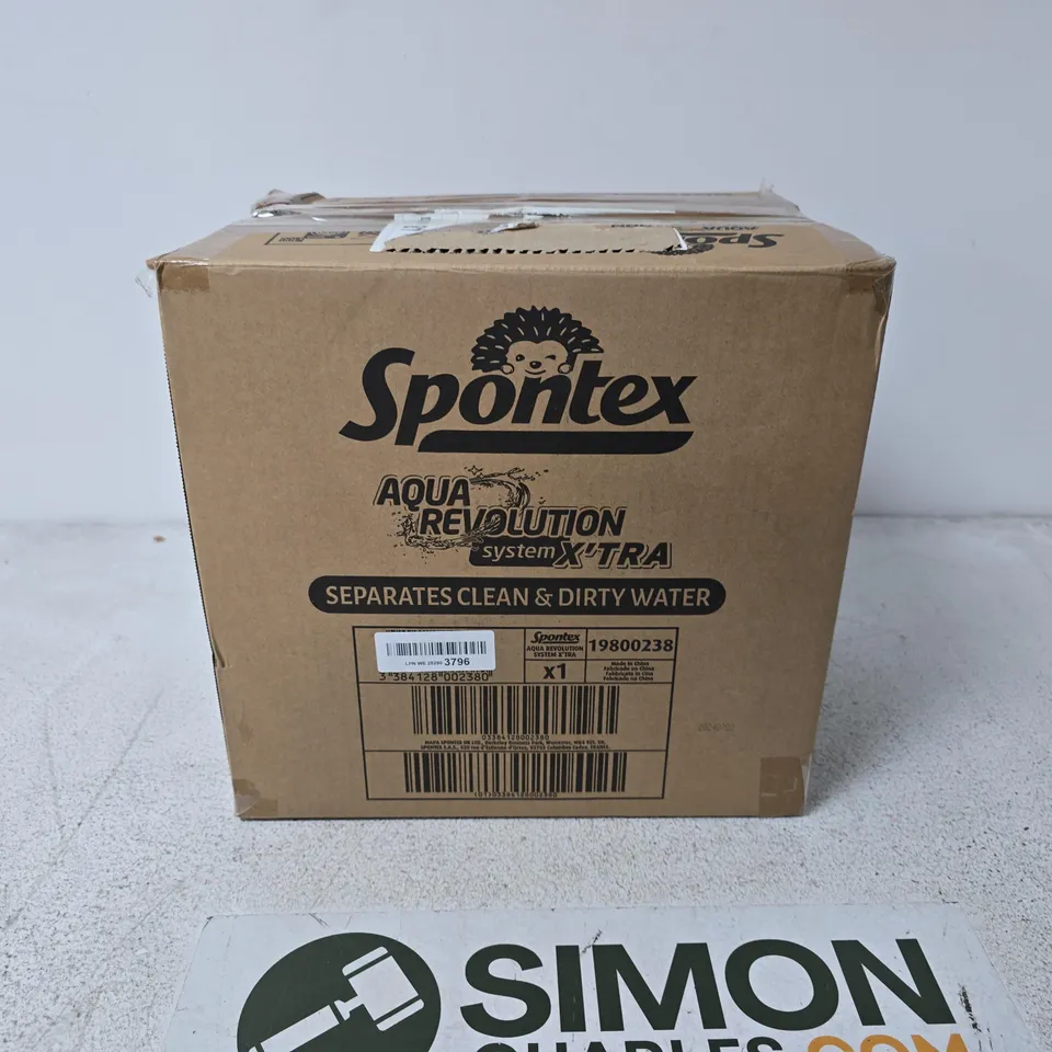 SPONTEX AQUA REVOLUTION SYSTEM X'TRA MOP BUCKET