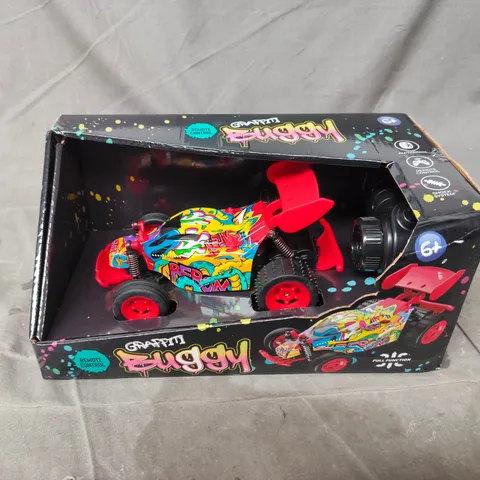 GRAFFITI REMOTE CONTROL CAR – COLOURFUL RC VEHICLE (6+)