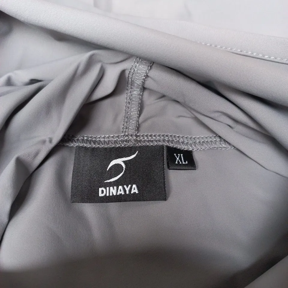 DINAYA GREY HOODED CLOAK/PONCHO – UK XL