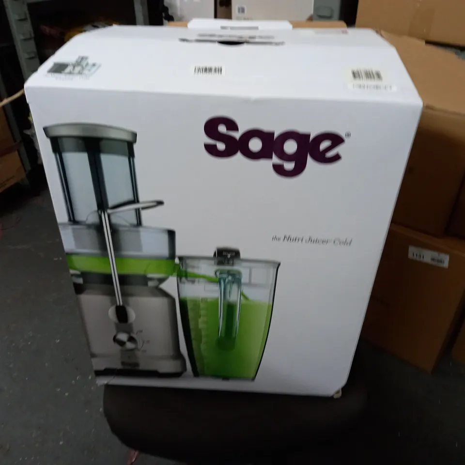 SAGE THE NUTRI JUICER COLD
