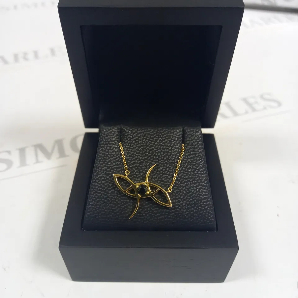 BOXED GOLD EFFECT NECKLACE