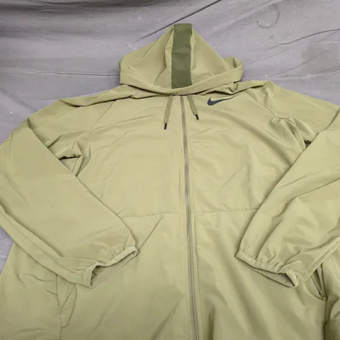 NIKE GREEN RUNNING JACKET SIZE S 