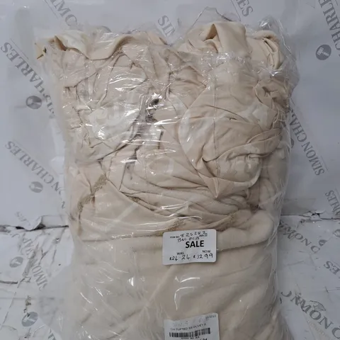 CHAMPAGNE KING SIZE DUVET SET SUPERSOFT COZZEE HOME
